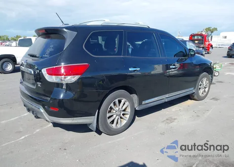 2014 Nissan Pathfinder Sl z USA, uszkodzony, nr VIN 5N1AR2MM1EC686747